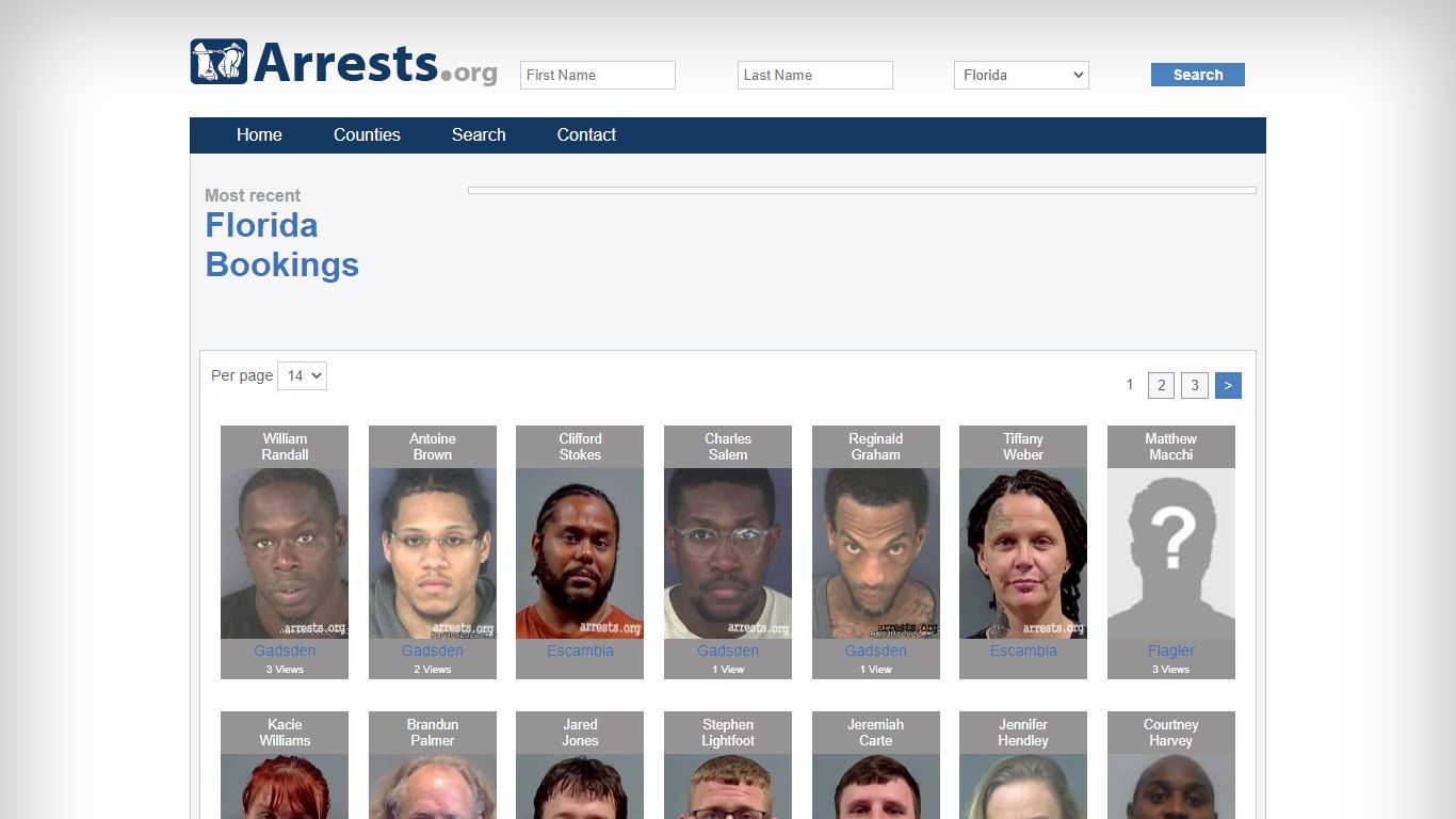 Florida Arrests and Inmate Search